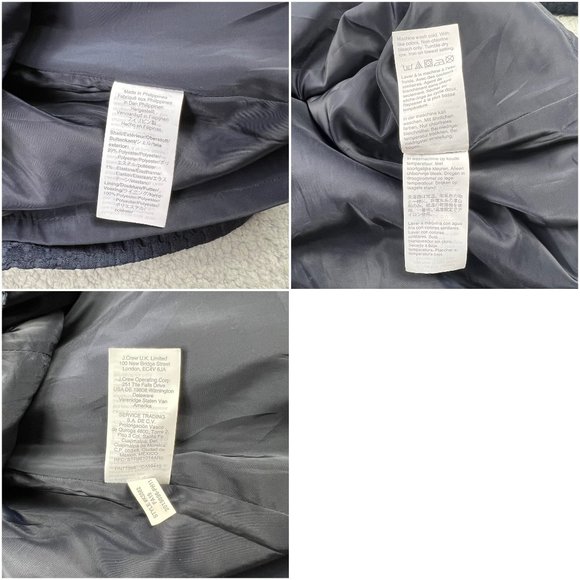 J Crew Sheath Dress Women 4 Navy Blue Work Portfolio Office Matelasse Workwear - Picture 10 of 12